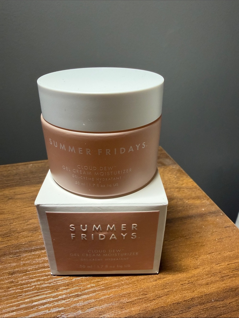 Summer Fridays Cloud Dew Gel-Cream Moisturizer - Peach & White